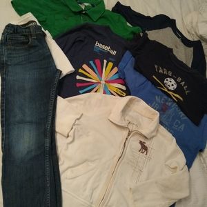 Boys sz 7 lot of school clothes